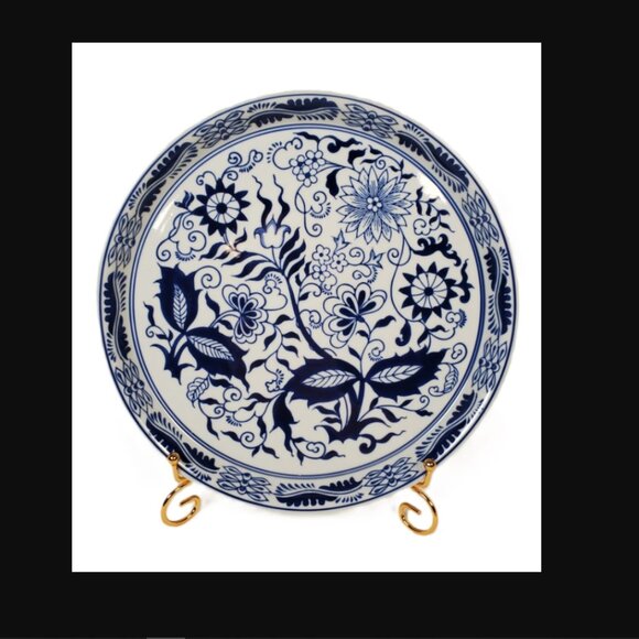 Vintage Bombay Company Blue & White Porcelain Teapot Set - Picture 3 of 10